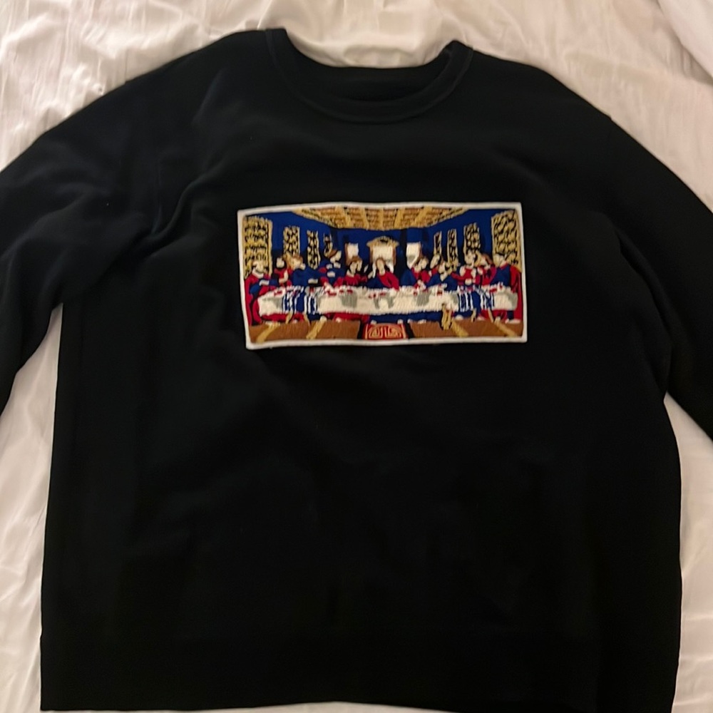 FACETASM | Black 'Last Supper' Pullover